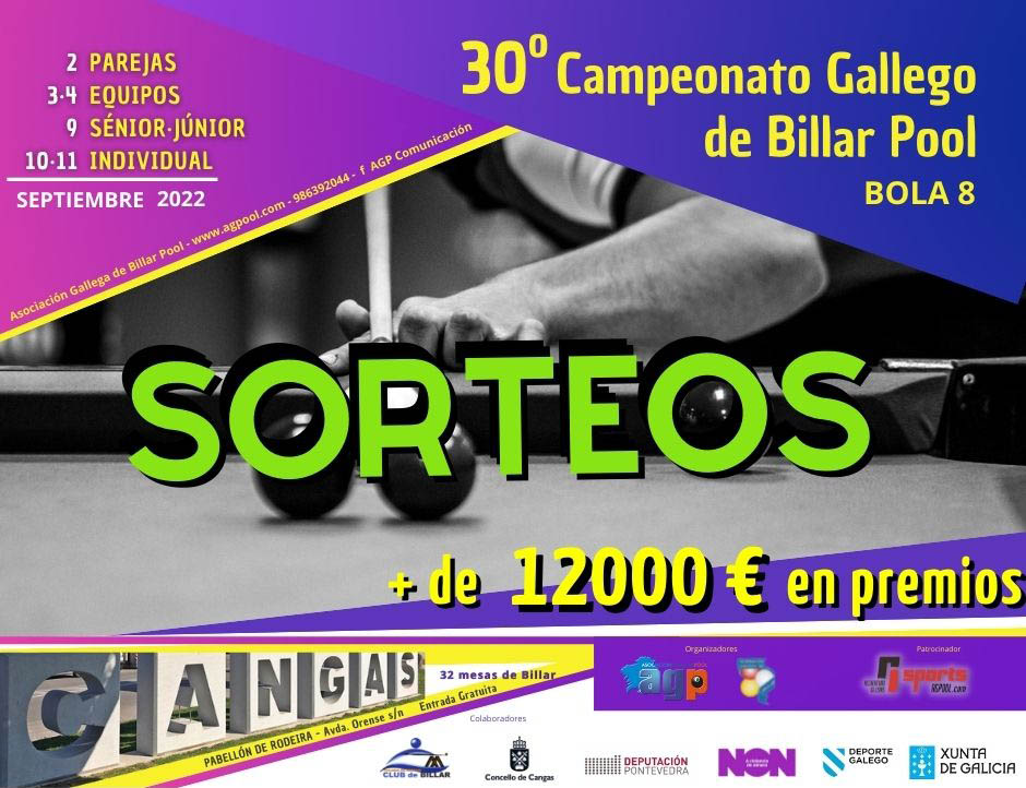 SORTEOS - 30 Campeonato Gallego AGP